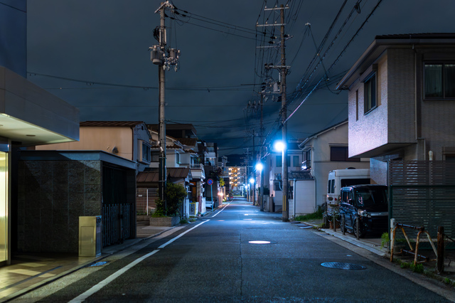街の音と帰宅時間帯
